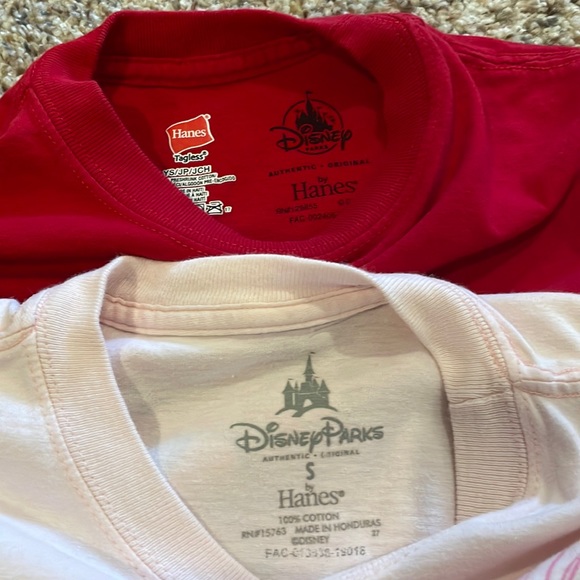 Disney Minnie mouse t shirt bundle girls size S 6-8 - Picture 7 of 7